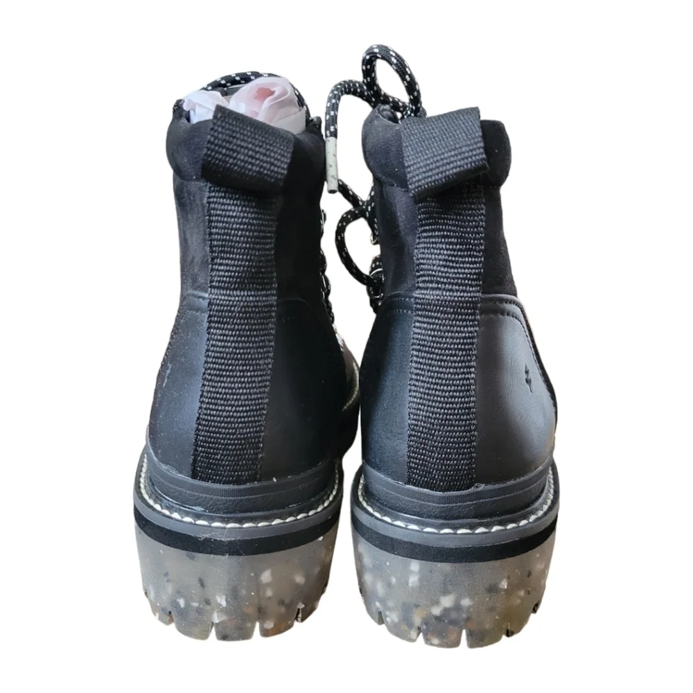 Steve Madden‎ Womens Bunii Faux Leather Combat & Lace-up Boots 7.5 - Picture 2 of 15